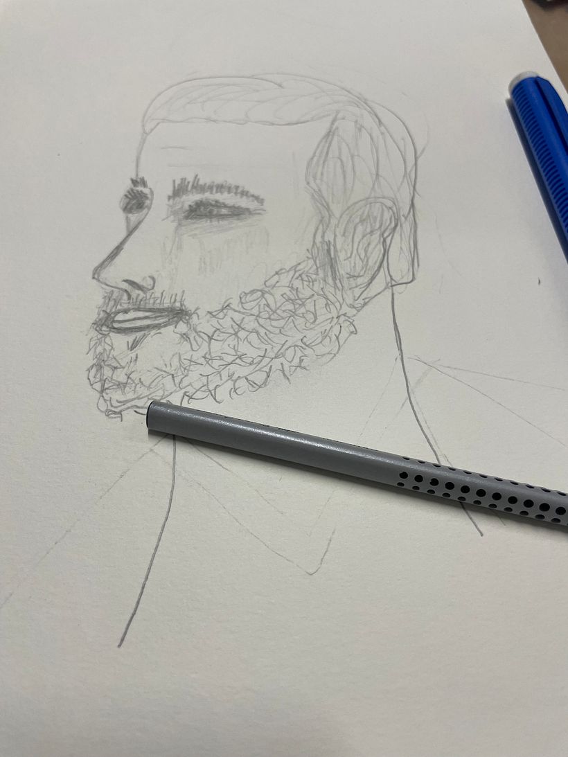 Mi proyecto del curso: Sketchbook de retrato: explora el rostro humano 2