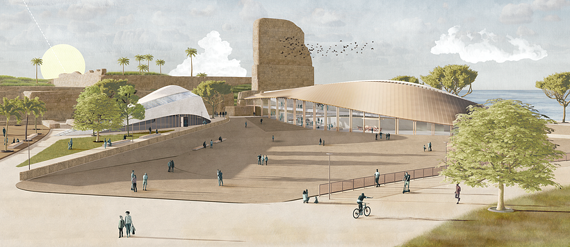 Architecture GRADUATION THESIS PROJECT | ATLIT SETTLEMENT 2