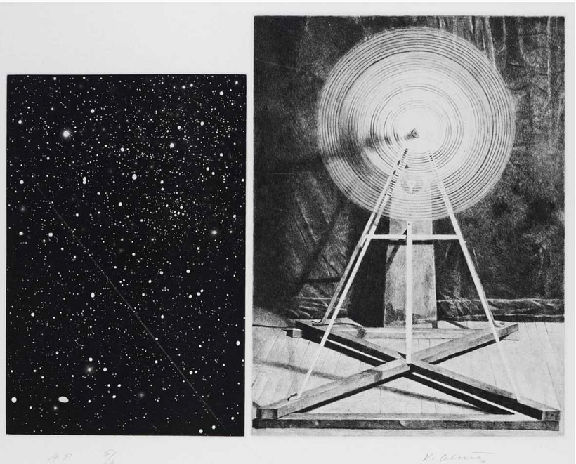 another inspiration from Vija Celmins.
