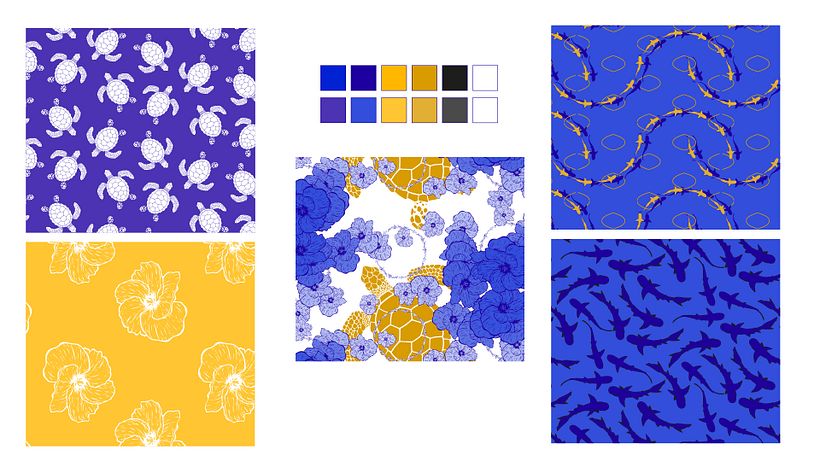 Mon projet du cours : Les bases de la création de motifs 2