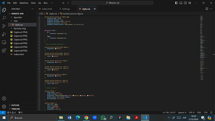 Mi proyecto del curso: HTML, CSS y JavaScript para principiantes 7
