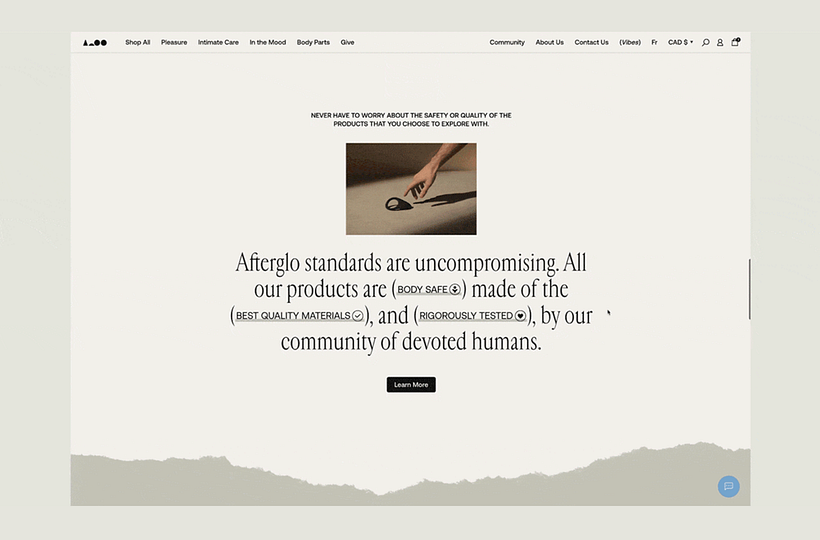 Afterglo Website 10