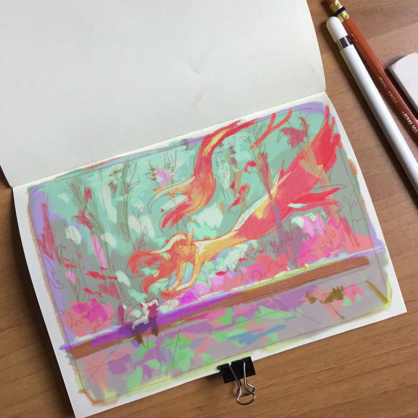 My project for course: Procreate Illustration: Sketching Techniques for the Everyday  4