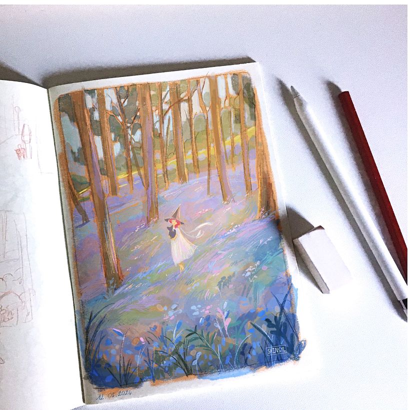 My project for course: Procreate Illustration: Sketching Techniques for the Everyday  6