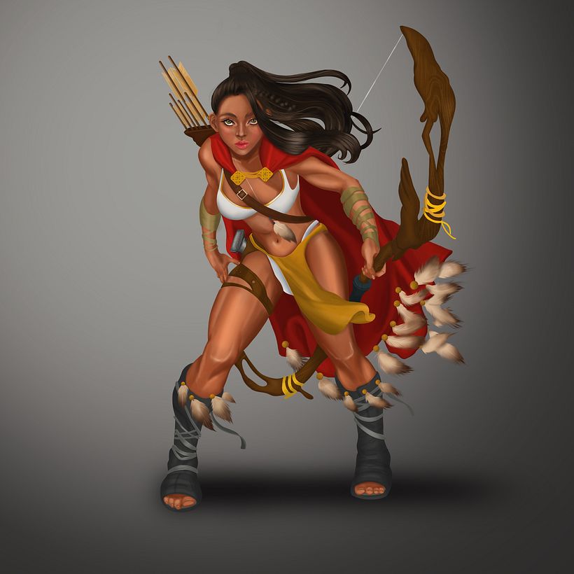 My project for course: Digital Character Painting with Procreate 3