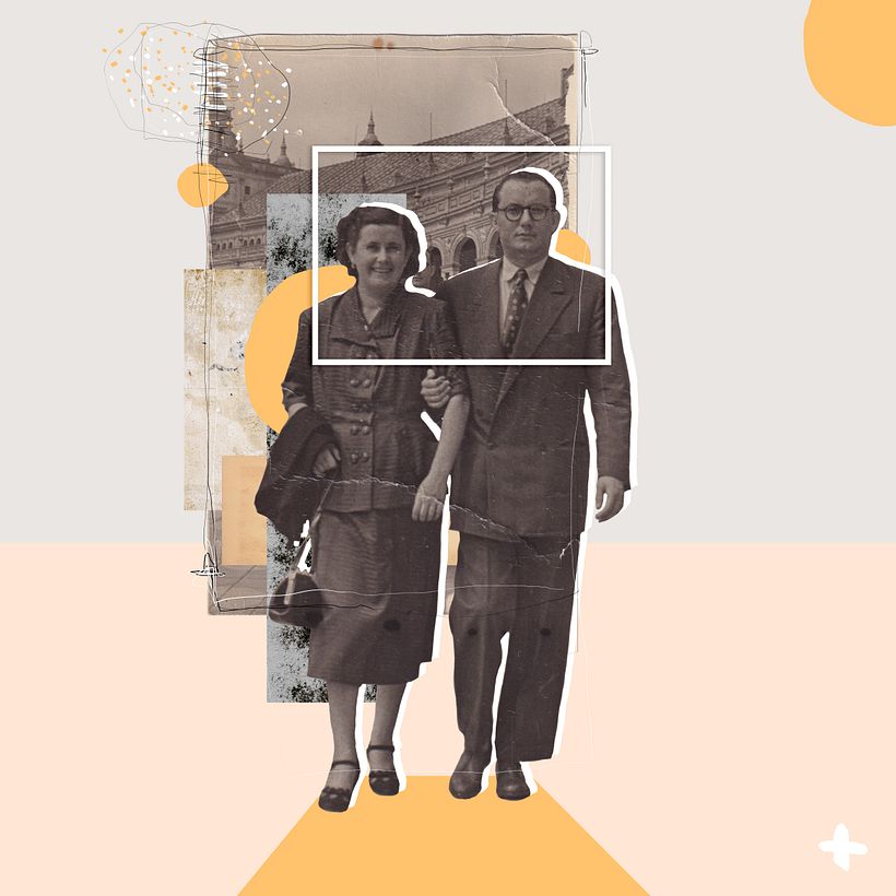 Abuela Ángeles y abuelo Daniel