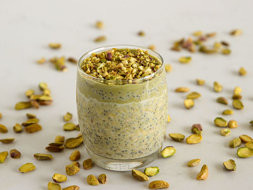 pistachio overnight oats