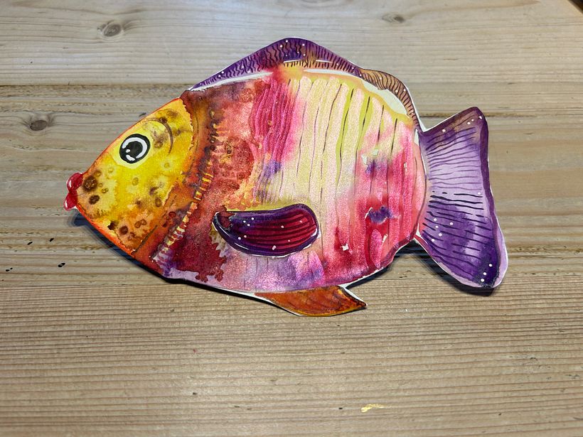 Mon projet du cours : Techniques modernes d’aquarelle 4