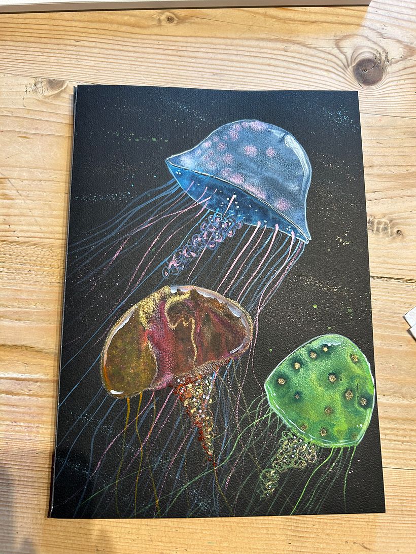 Mon projet du cours : Techniques modernes d’aquarelle 7