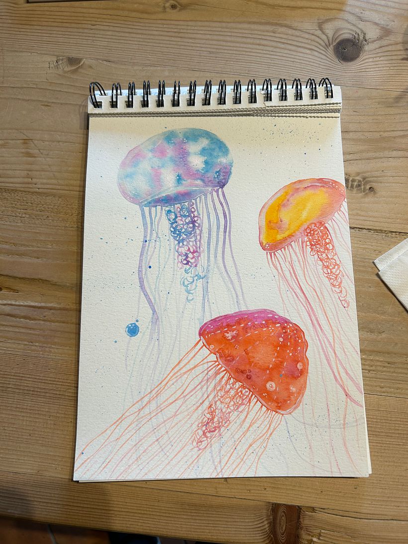Mon projet du cours : Techniques modernes d’aquarelle 8