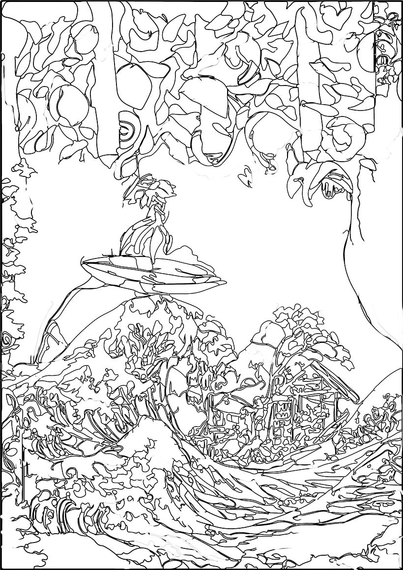 My project for course: Forest Fantasy Illustration in Procreate & Photoshop 3