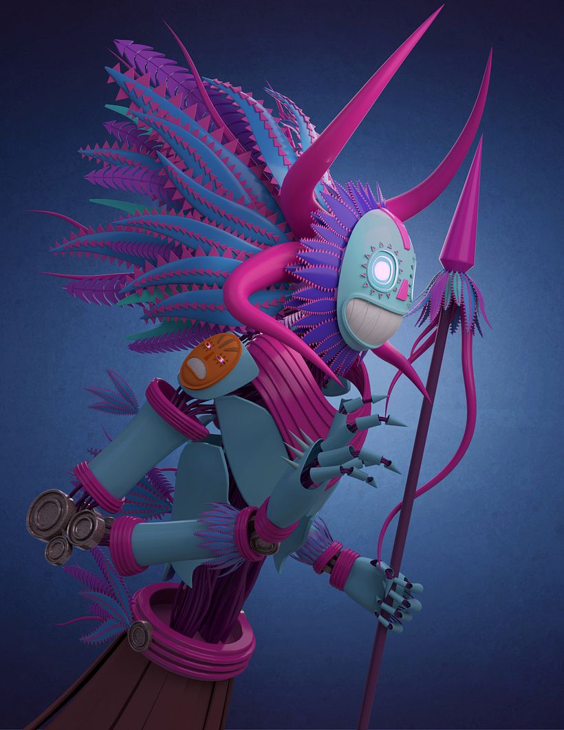 Mi proyecto del curso: Modelado de personajes en Maya 1