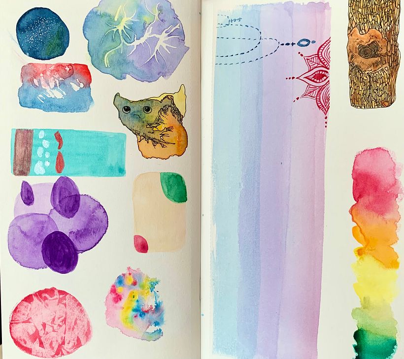 My project for course: Surreal Illustration with Watercolor and Ink 2