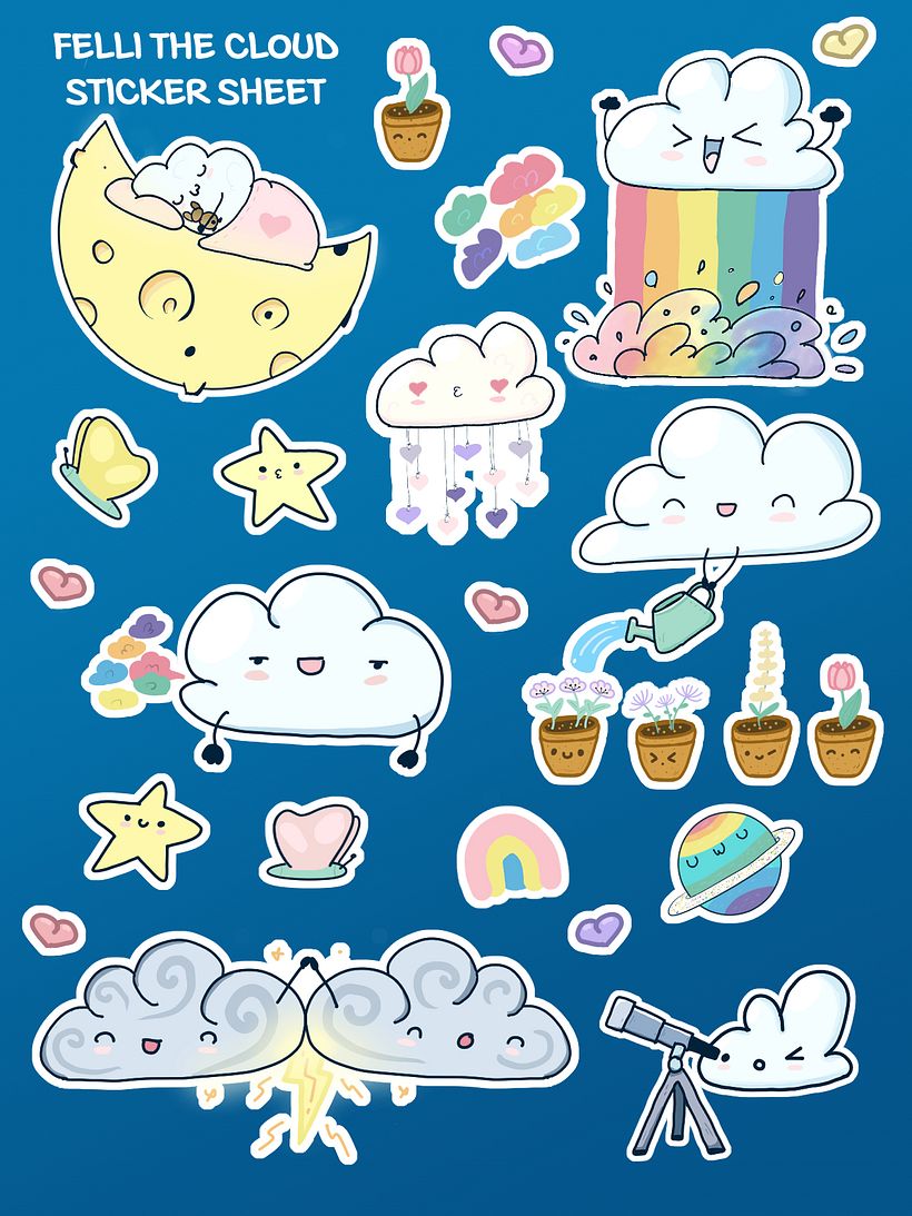 My project for course: Kawaii Illustration: Create Charming Characters 2