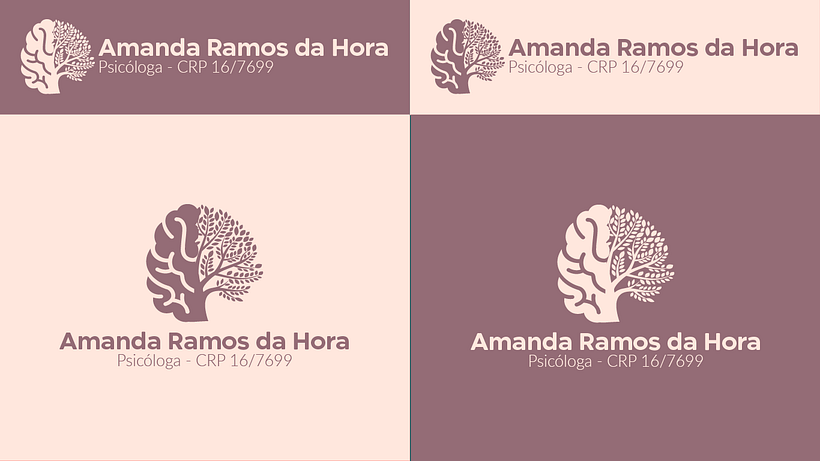 Identidade Visual - Amanda Psi 10