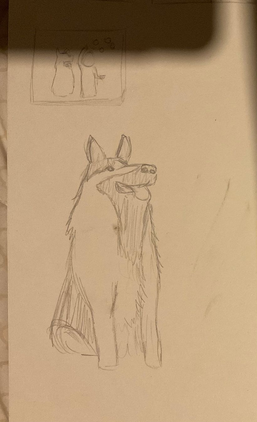 First sketch
