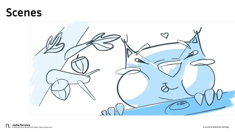 Final project: Illustrated Children's Books Create a Unique Story, Course by Weberson Santiago 4