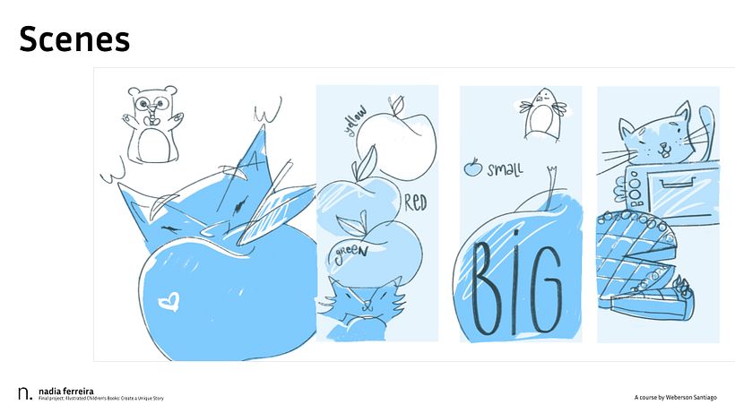 Final project: Illustrated Children's Books Create a Unique Story, Course by Weberson Santiago 6