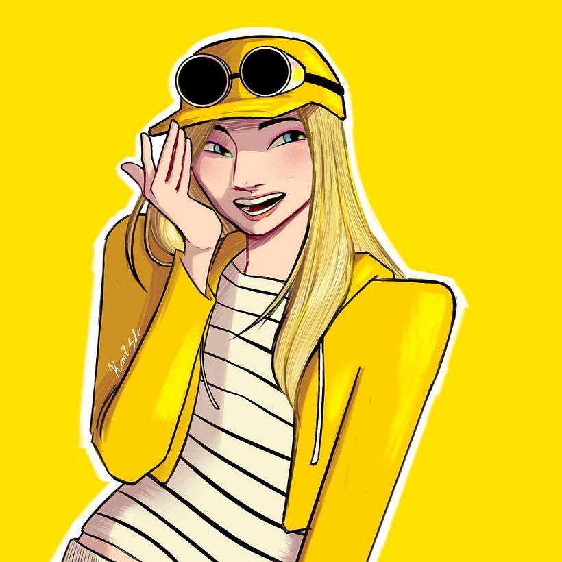 Yellow girl