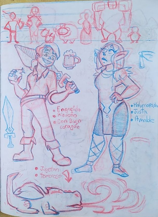 Los personajes que están en nuestra imaginación 