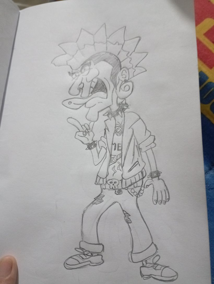 Mi proyecto del curso: Introducción a la creación de personajes estilo cartoon 7