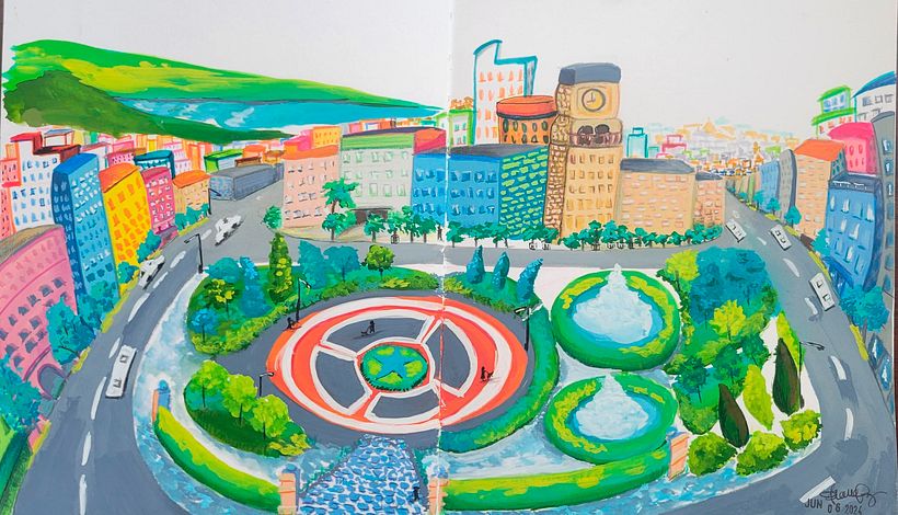 My project for course: Pictorial Sketchbook with Gouache 2