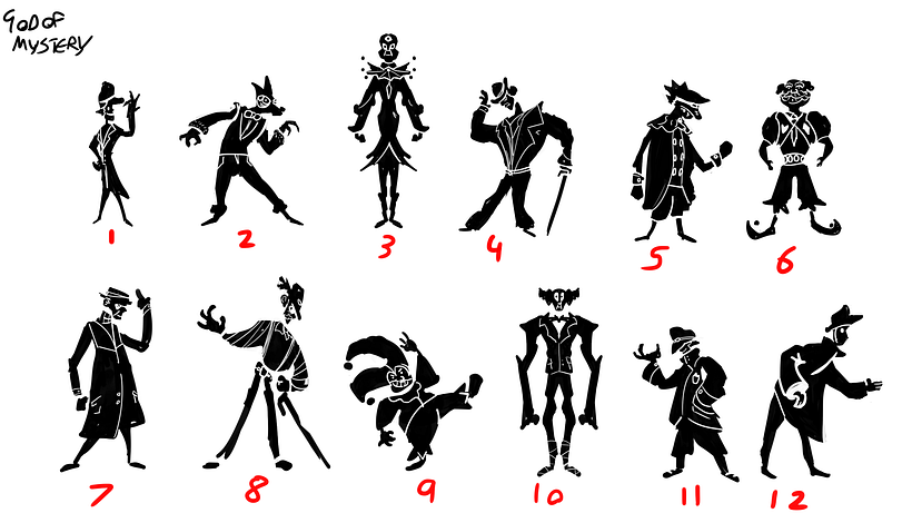 God of Mysteries (Dan Kelby's Character Design: Develop Your Own Style Course) 6