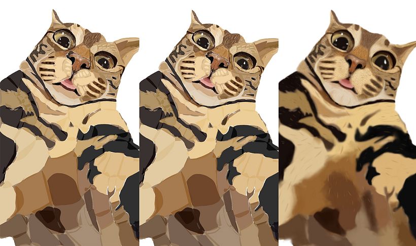 Experimenting with the features of my subject