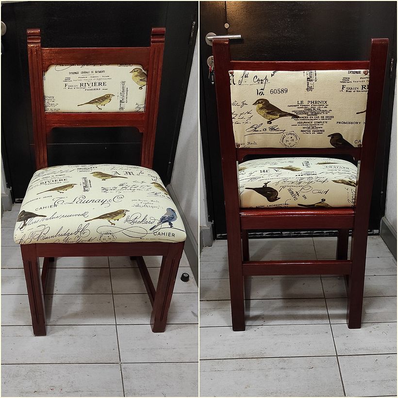 Restauración Silla Reciclada @Joce_mona , jocelyn barrios , joce_mona