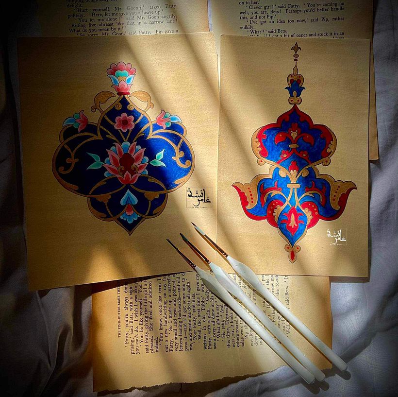My project for course: Introduction to Islamic Art: Create Biomorphic Patterns  3