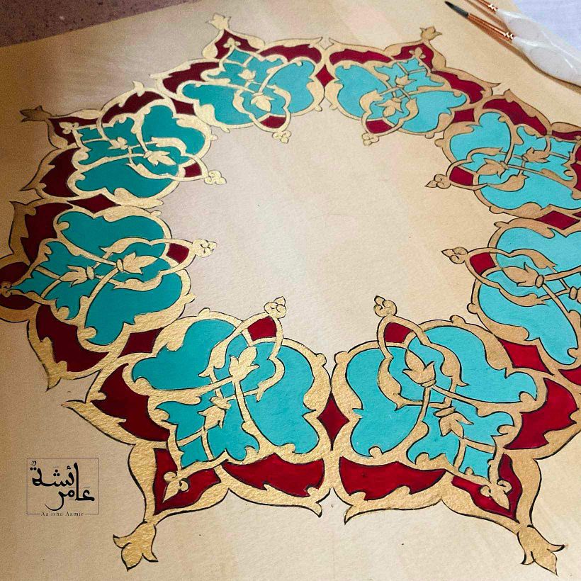 My project for course: Introduction to Islamic Art: Create Biomorphic Patterns  7
