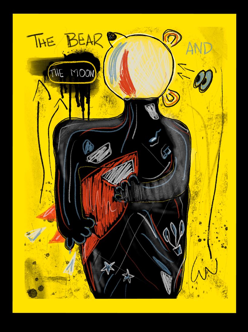 Inspired by Basquiat.