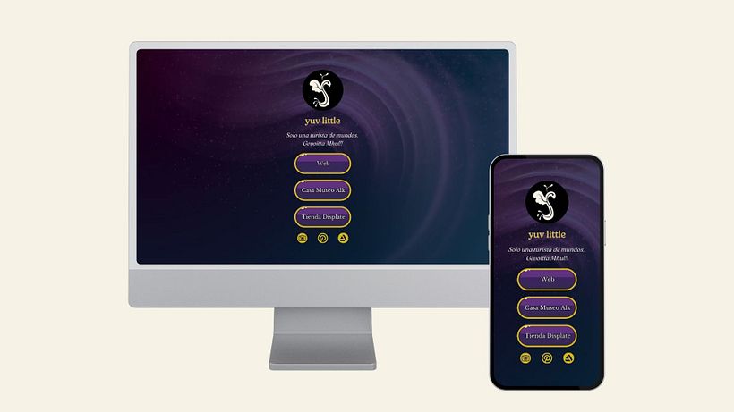 Mockups página web