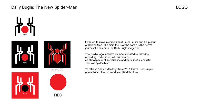 My project for course: Graphic Design for Fiction: Daily Bugle (The New Spider-Man) 5