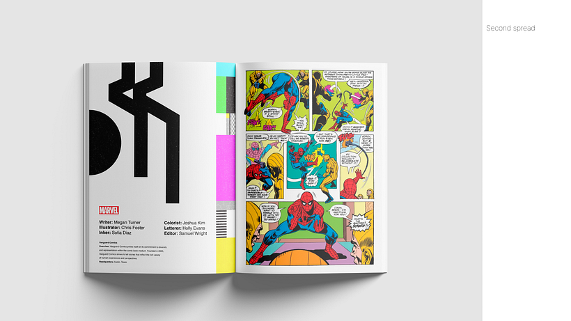 My project for course: Graphic Design for Fiction: Daily Bugle (The New Spider-Man) 4