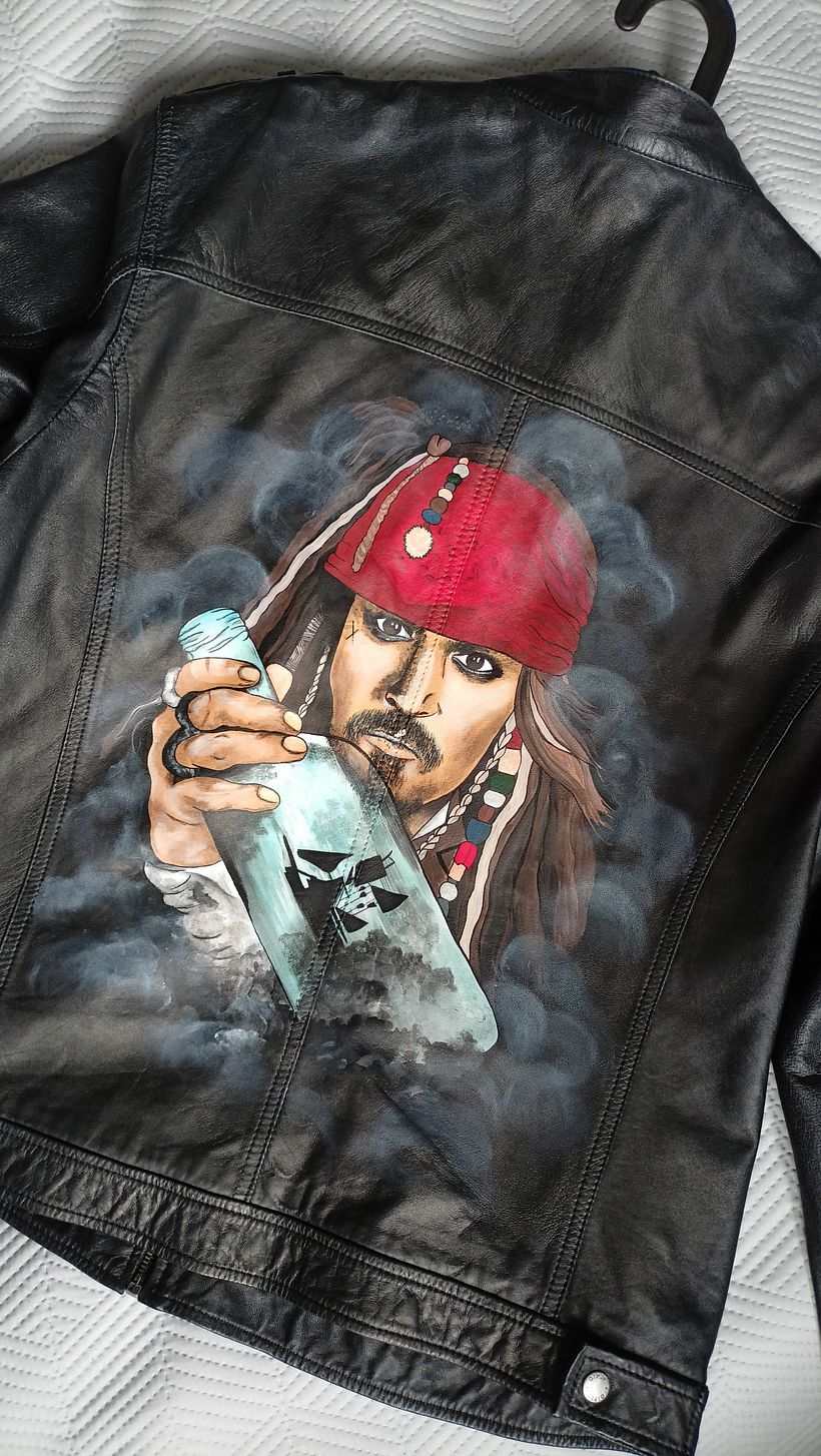 Pędzlem malowany Jack Sparrow 4