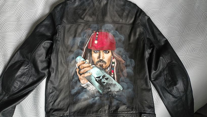 Pędzlem malowany Jack Sparrow 2