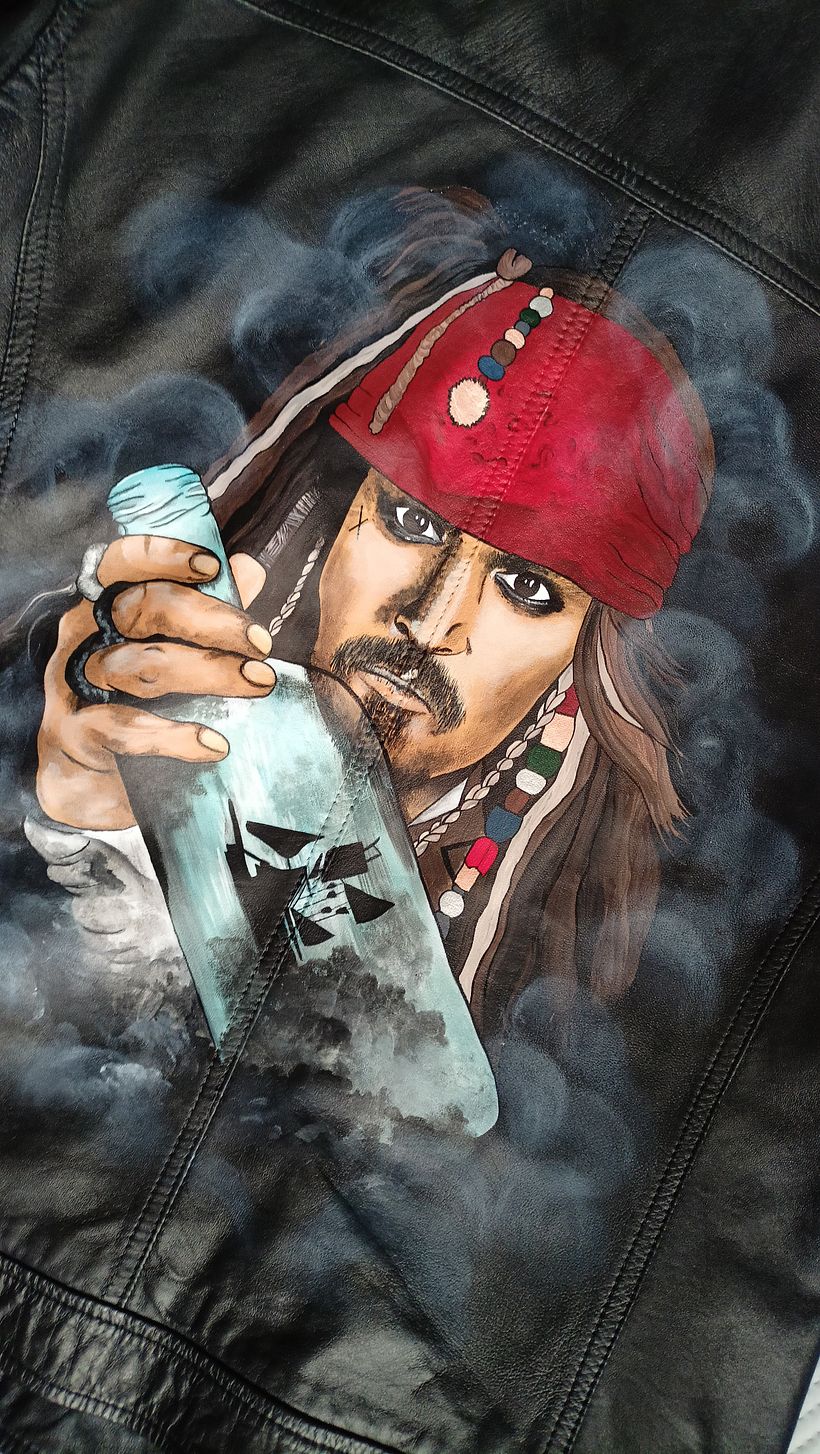 Pędzlem malowany Jack Sparrow 4