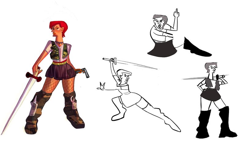 Character poses 