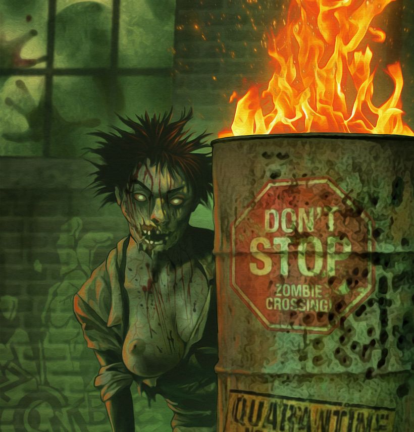 Detelle de la ilustración - Detail of the illustration