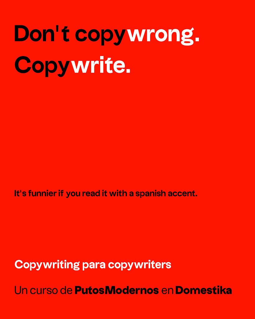 Meu projeto do curso: Copywriting para copywriters 1