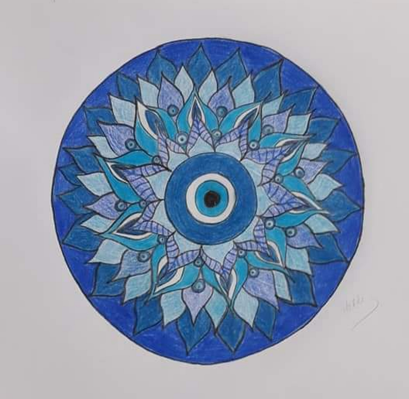 Mi proyecto del curso: Pintura de mandalas en acrílico con técnicas profesionales 2