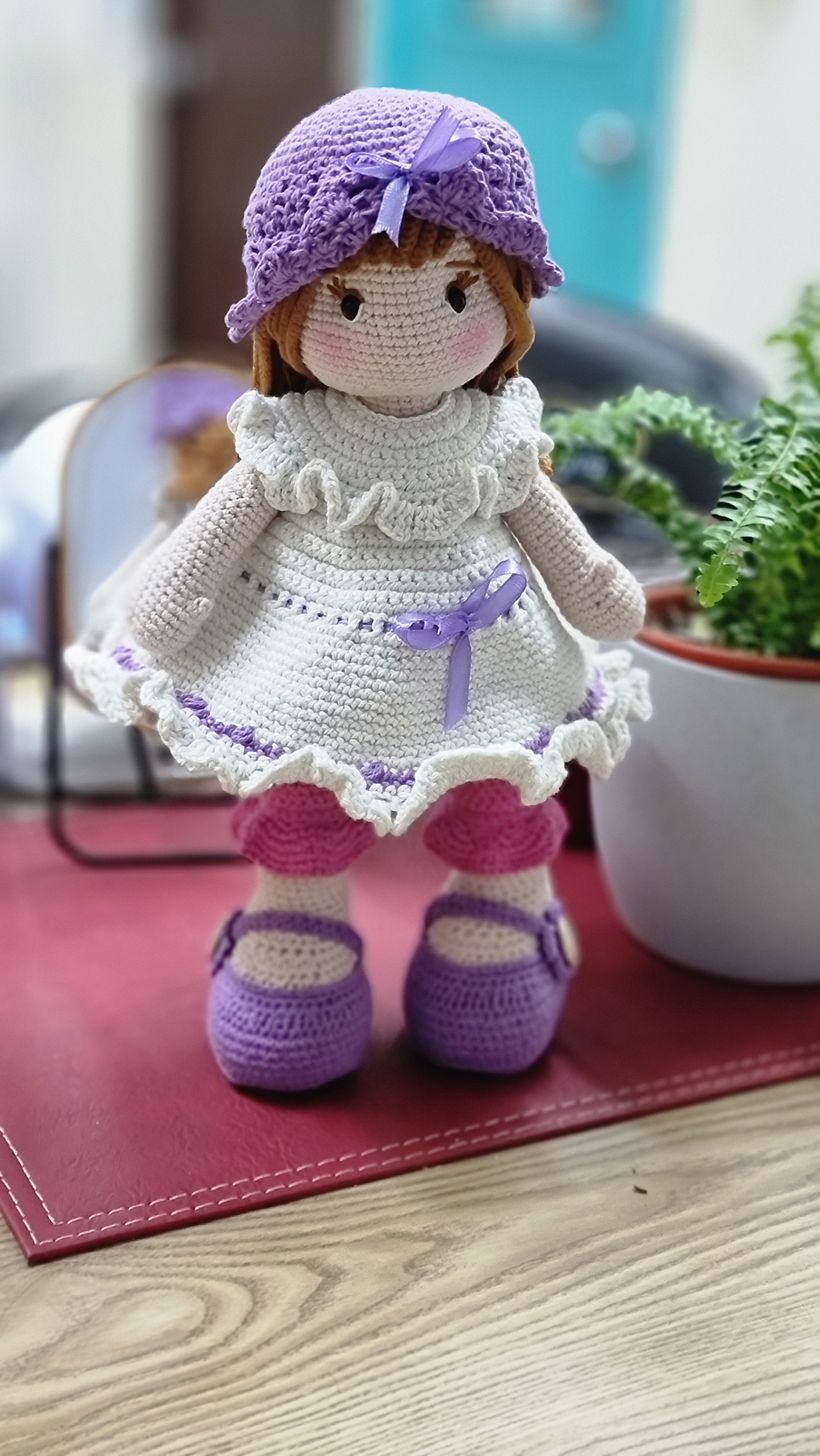 Mi proyecto del curso: Elaboración de muñecas amigurumi románticas 2
