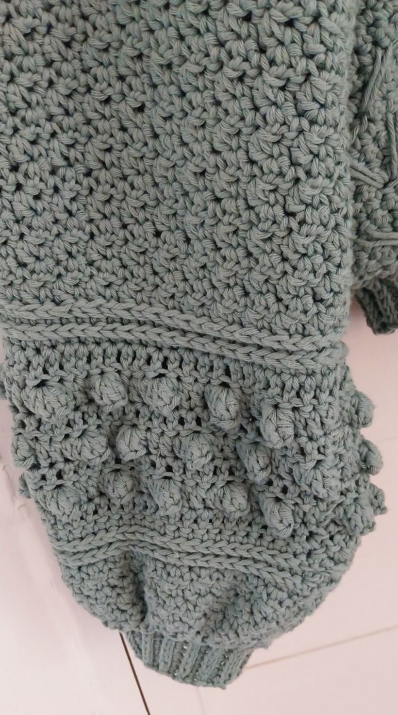Meu projeto do curso: Crochê: design e confecção de roupas com estilo romântico 3