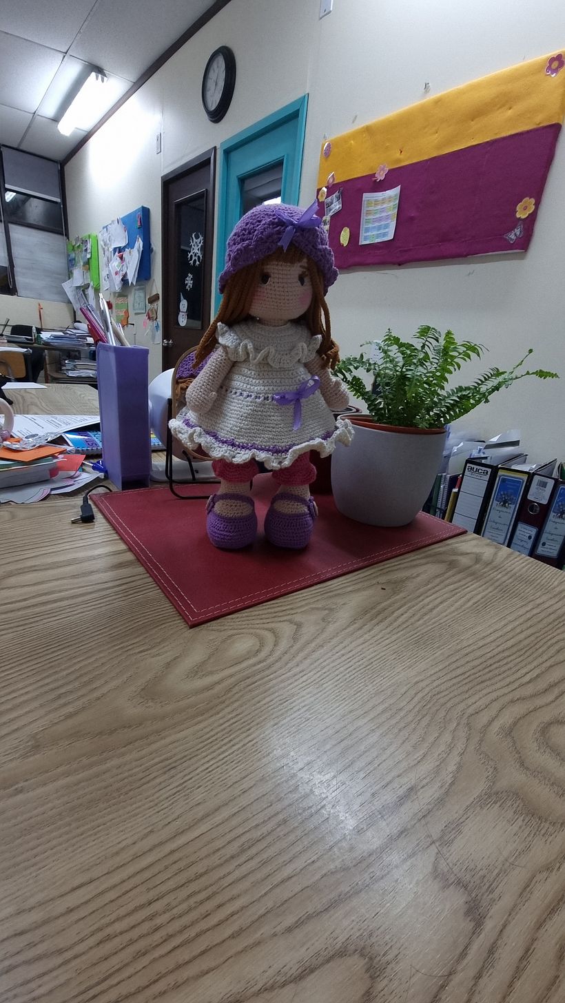 Mi proyecto del curso: Elaboración de muñecas amigurumi románticas 4