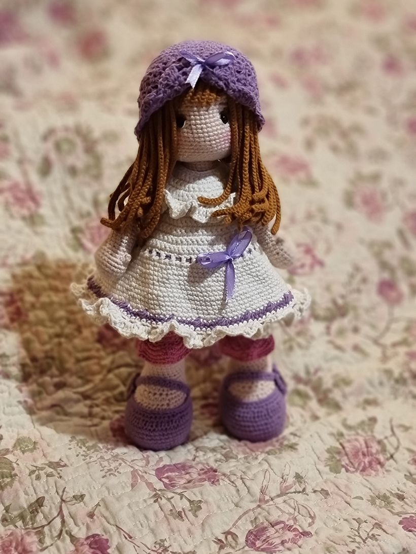 Mi proyecto del curso: Elaboración de muñecas amigurumi románticas 5