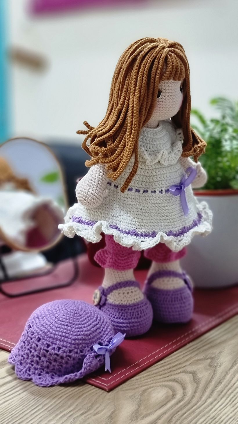 Mi proyecto del curso: Elaboración de muñecas amigurumi románticas 7