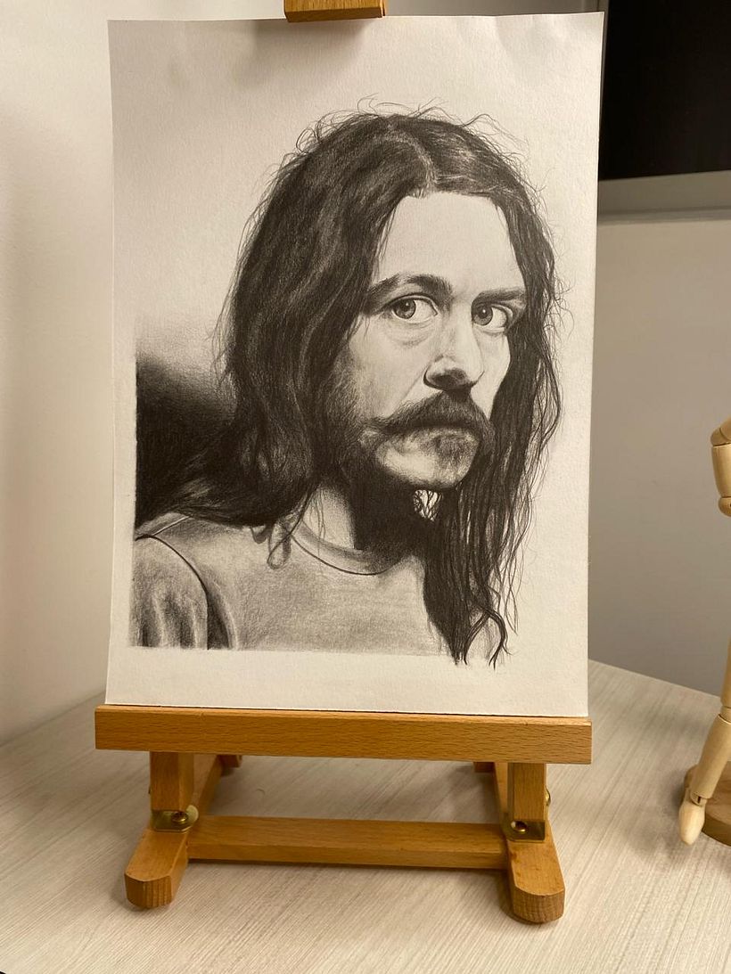 Proyecto: Retrato realista con lápiz de grafito  2