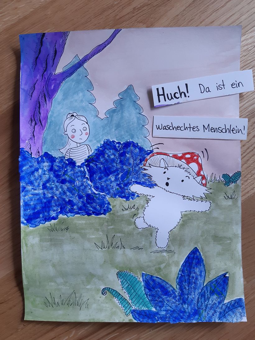 Mein Abschlussprojekt für den Kurs: Illustriere und schreibe ein Kinderbuch 8