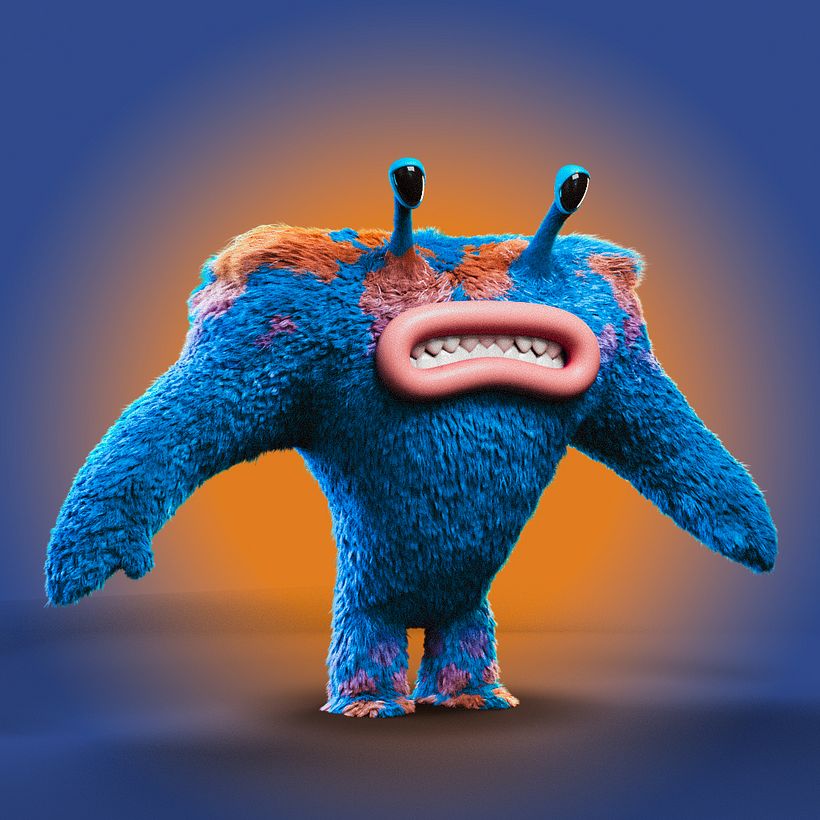 Mi proyecto del curso: Creación de pelo 3D con XGen de Maya 3
